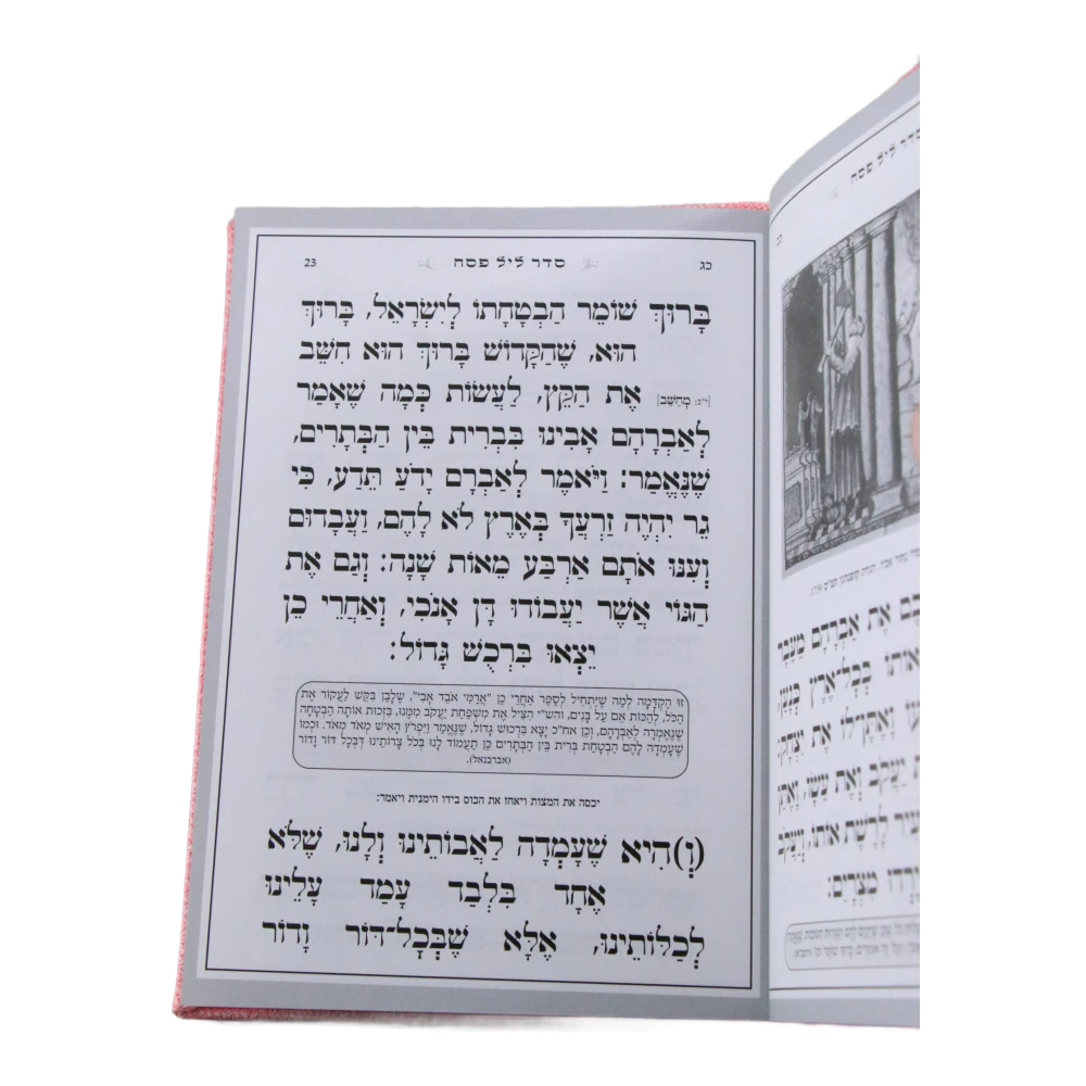הגדה של פסח כוונת הלב בעיצוב פלקסי – תמונה 3