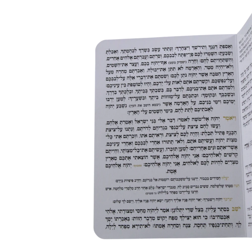 קריאת שמע דגם אליפסה – תמונה 2