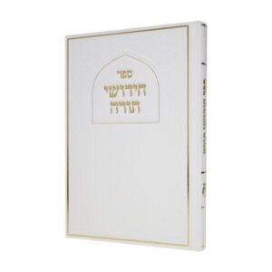 חידושי תורה בכריכת סקאי – לבן